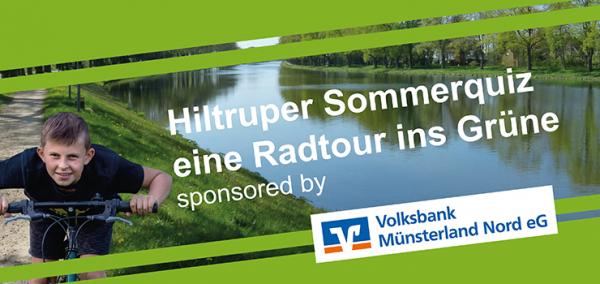 Hiltruper Sommerquiz sponsored by Volksbank Münsterland Nord eG